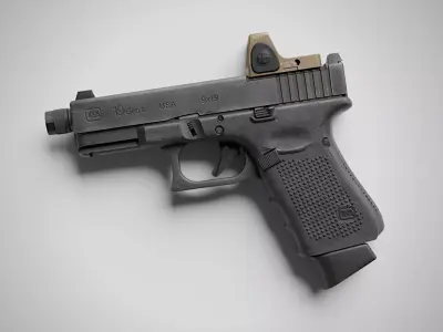 Mk27 MOD 2 Low-poly 3D model