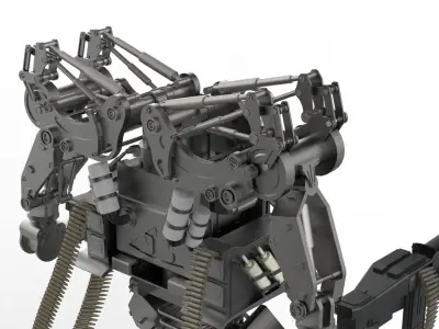 Mech APU Robot 3D model