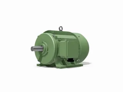 250M B3 Right 2 Pole IEC electric motor - 3D CAD model 3D model
