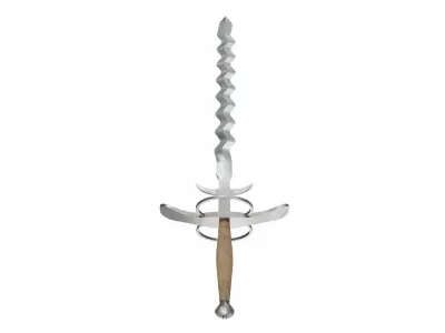 Flamberge 3D model