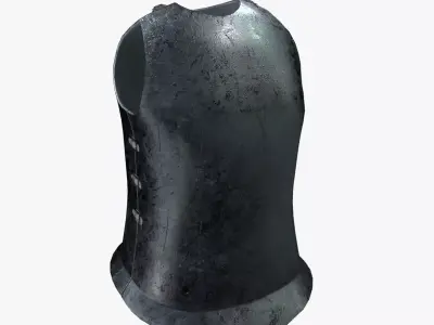 Medieval Armor V01 Low-poly 3D model