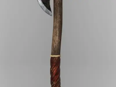 Seljuk Axe Free 3D model