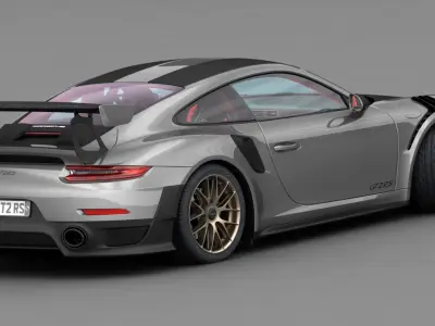 Porsche 911 GT2 RS 2018 3D model