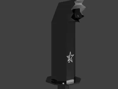 Cat Stack Low-poly 3D model
