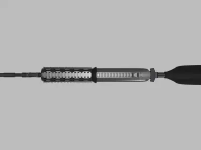 Assault weapon M4A1 Free 3D model