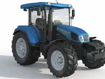 New Holland Tractor TD 5  3D model