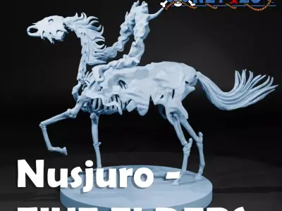 NUSJURO - FIVE ELDERS - ONE PIECE - PART 2 3D print model