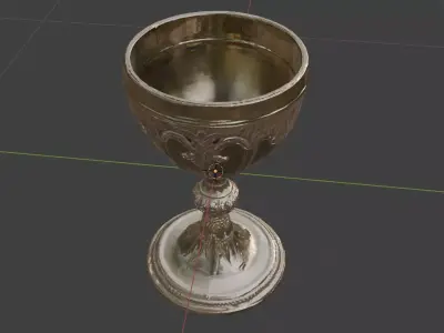 Chalice 1 Free low-poly 3D model