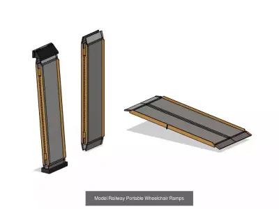 Model Railway - Items commonly found around stations 3D Model Pack