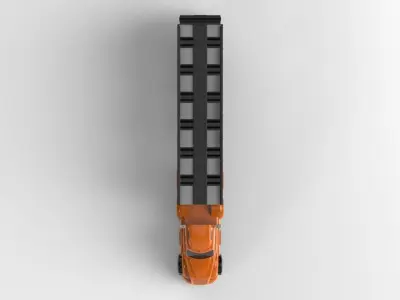 Hauler transporter 3D model