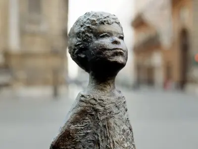 Boy Statue 3D model