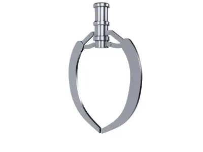 Metal Claw 5 with Rig 3D model