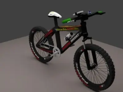 RIGGED-CYCLE BLENDER 3D model