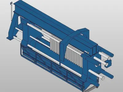 Filter Press 2 3D model