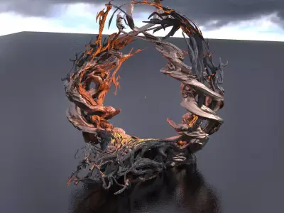 Merlin archway  3D model
