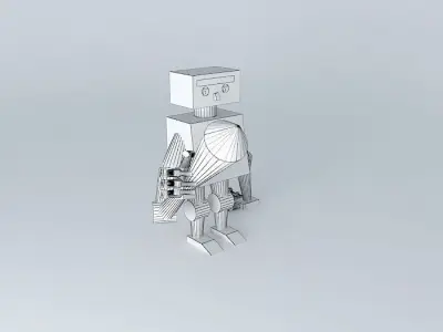 Cave Bot Free 3D model