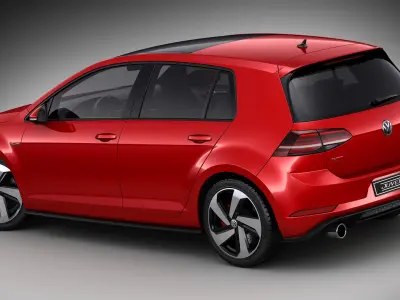  Volkswagen Golf 7 GTI 2017 