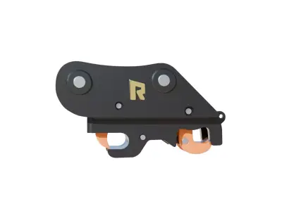 Rockland Excavator Attachment HKR Excavator Coupler - 3D MODEL Low-poly 3D model