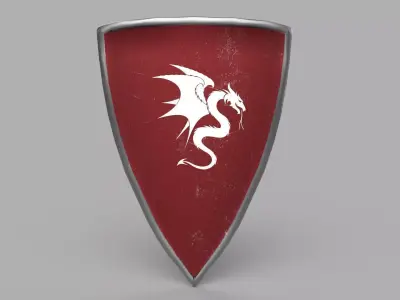 Shield samsung galaxy tab Low-poly 3D model