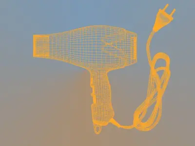 Hair dryer 3D model buy