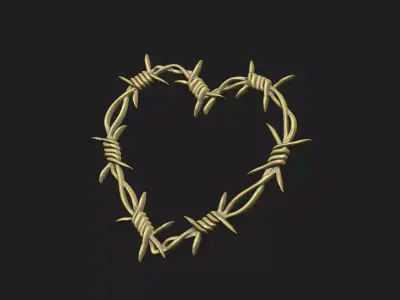 Thorn tattoo-inspiration hardcore dangerous 3D print model