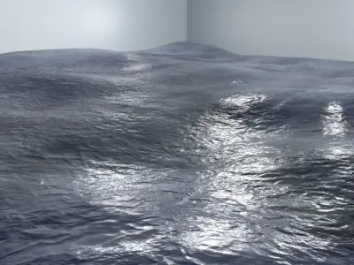 Photorealistic Water 3D model