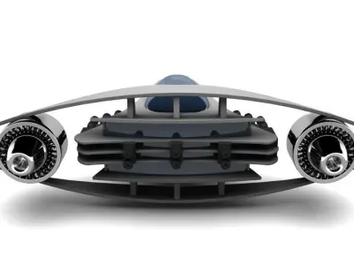 Spaceship Spacy 3D model