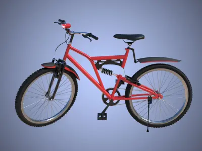 Bicycle 3D model 8