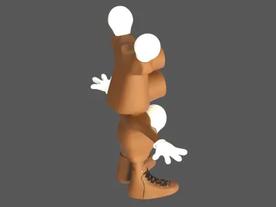  Cartoon Bulb Holder v3 
