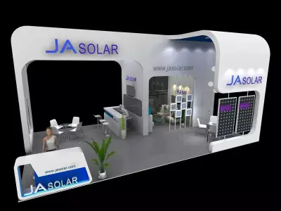 Exhibition - Area - 6X10-3DMAX2009-04 3D model