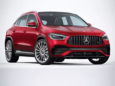 2021 Mercedes-Benz GLA35 AMG 3D model