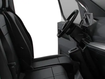 Opel Vivaro Electric Van L3 HQ Interior 2024 3D model