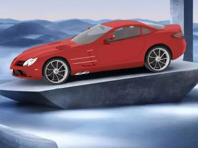 Mercedes-Benz SLR McLaren 3D model