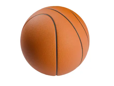 Basketball Ball 3D Model Printable Sports Object Low-poly 3D model