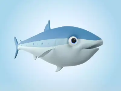 Sardine  3D model purchase