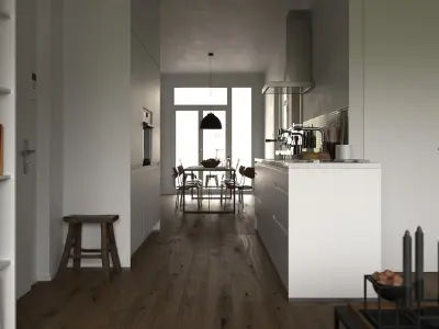 Photorealistic Modern Interior 3D model