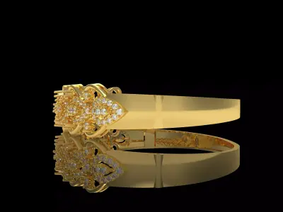 Art Deco Bracelet 35 3D print model