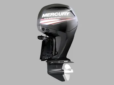 Mercury Boat Motor 3D model