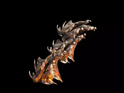 Dantes Inferno Ghosts 4 3D model