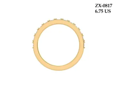 Wedding Ring  3D print model 267