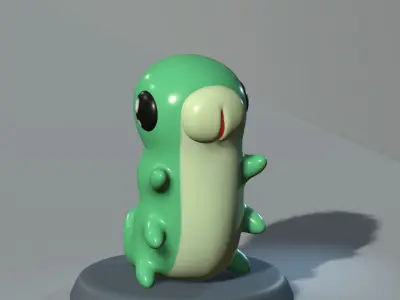 Hollow Knight Grub 3D print model