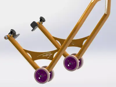 motorcycle stand Paddock Stand 3D model