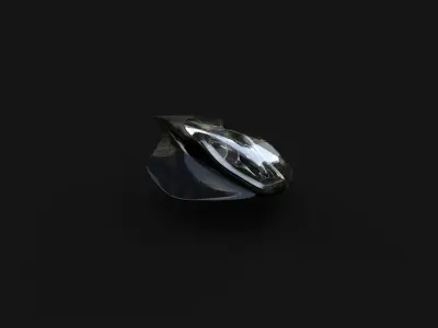 Universal Ship Low-poly 3D model