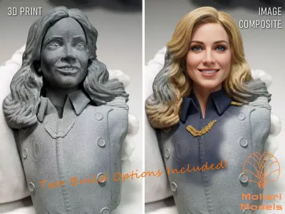 Colonel Wilma Dress Uniform - Buck Rogers in the 25th Century  3D print model