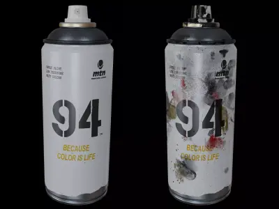 Spray Paint  Low-poly 3D model