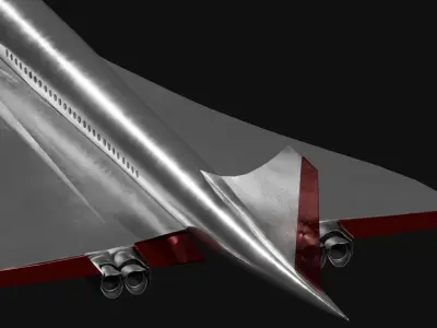 THE CONCORDE 3D model