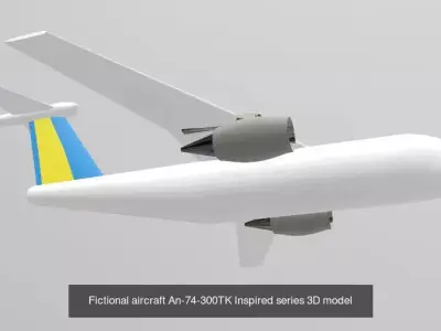 IP-Free Soviet Jetliner Pack Mesh and NURBS CAD included