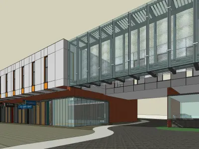Sketchup Building V2 3D model