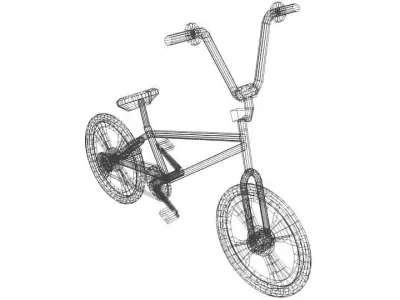 Bicycle - BMX 3D model