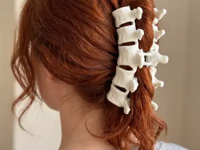 Spine hair clips v1 3D print model
